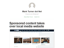 Tablet Screenshot of markturner.net